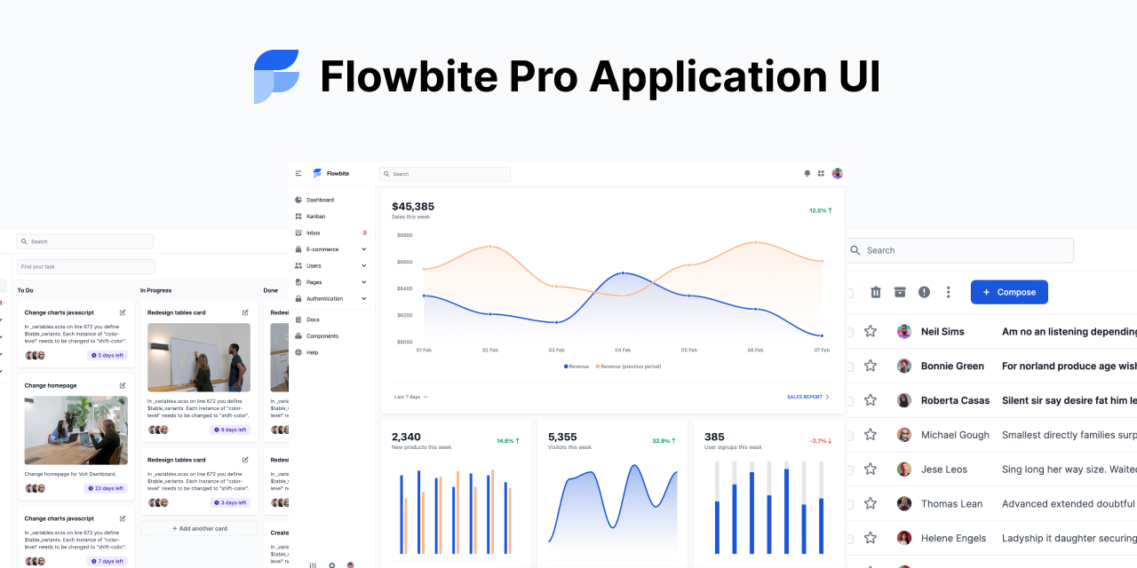 Introducing FlowBite: A Figma Design Kit Built For Integration With